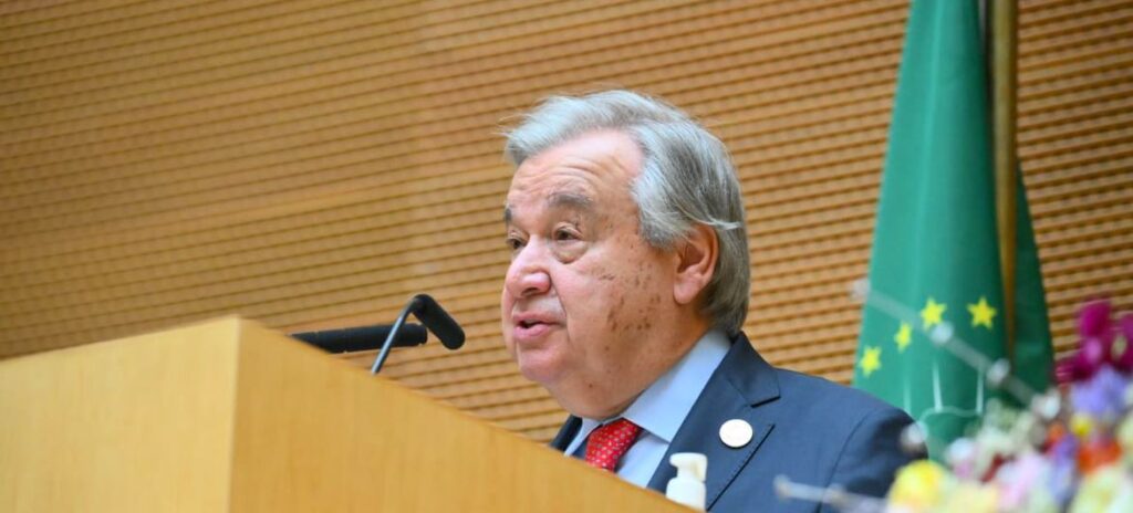 UN Secretary General António Guterres